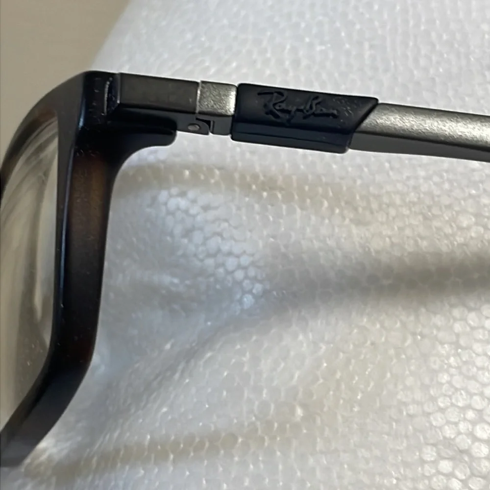 Ray-Ban RB7017 Frames Unisex RX prescription glasses brown tan plastic metal OS